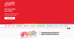 Desktop Screenshot of pridelondon.ca